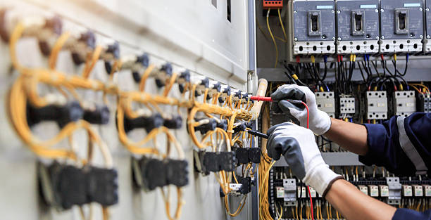 Professional Electrician technician working in St. Marys, OH